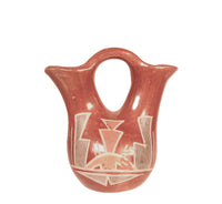 Santa Clara Pueblo Red Wedding Jar