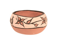 Santo Domingo Pueblo Pottery Bowl By Hilda Tenoria