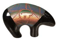 Navajo Bear Pottery Fetish By Ella Morgan