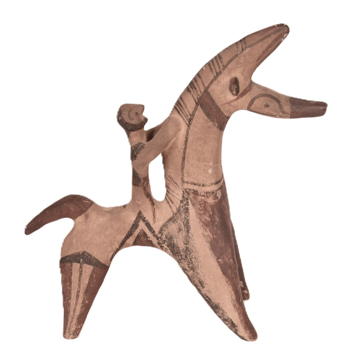 Greek Reproduction of Cypriot Terracotta Horse and Rider