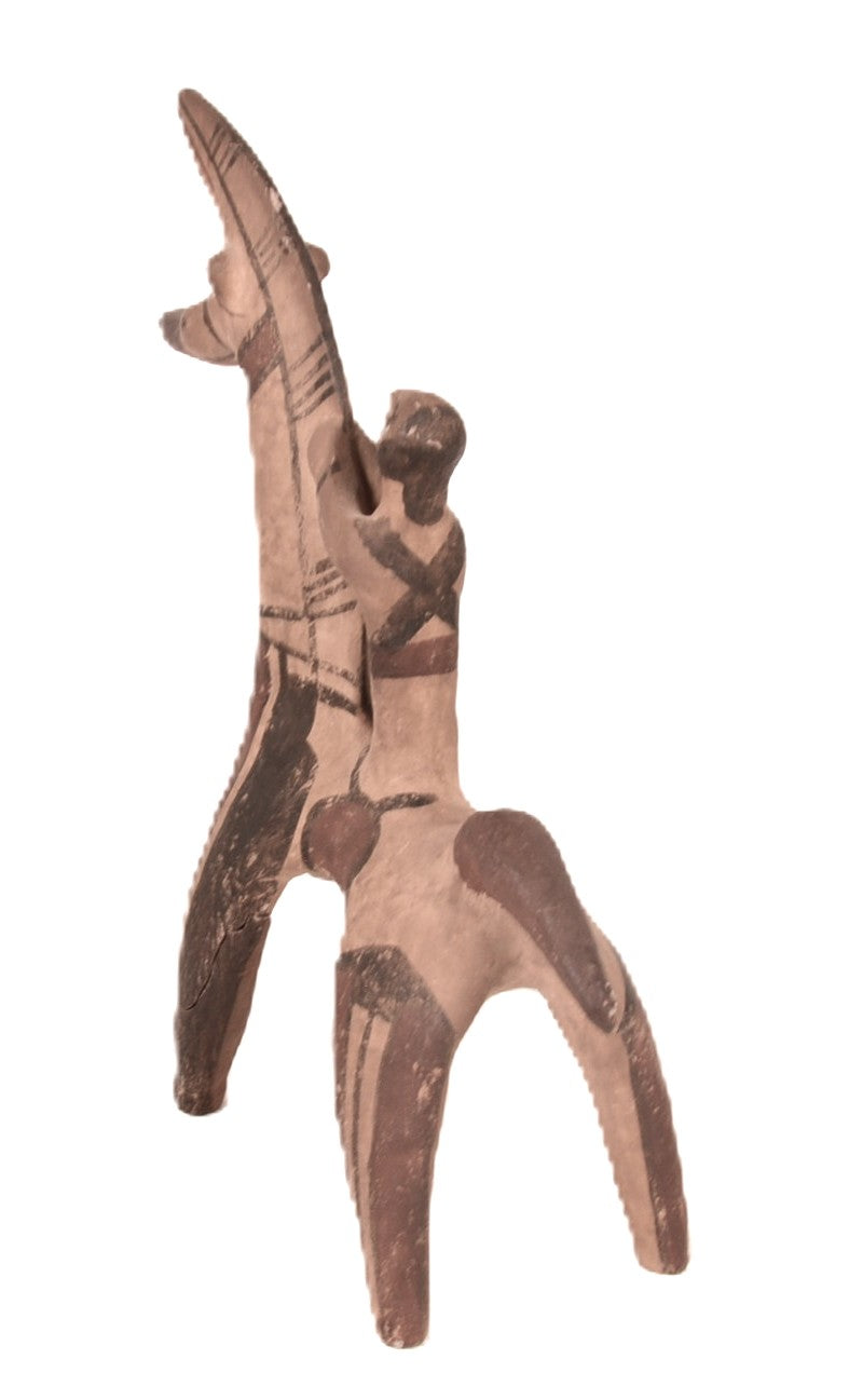 Greek Reproduction of Cypriot Terracotta Horse and Rider