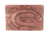 Coast Salish Orca Wallboard By Daniel McKining
