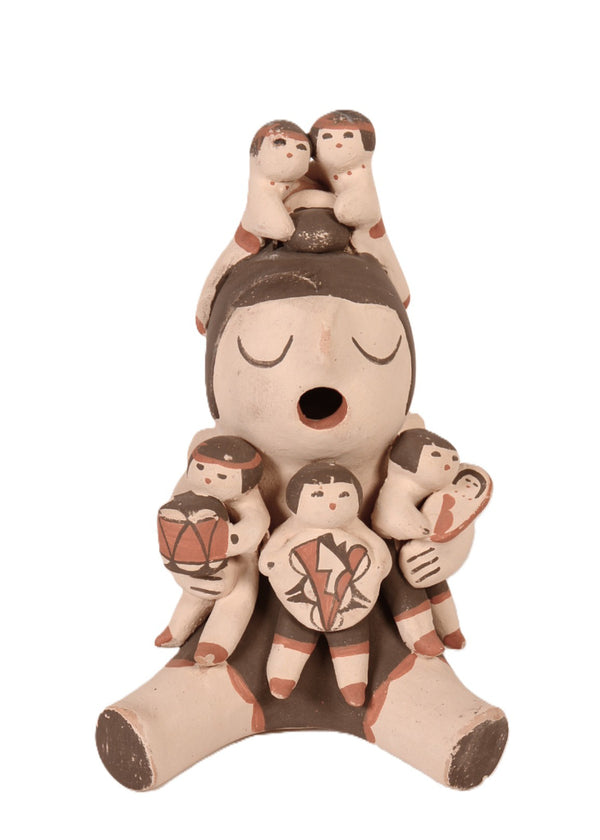 Jemez Pueblo Pottery Storyteller Doll By Marie Toya