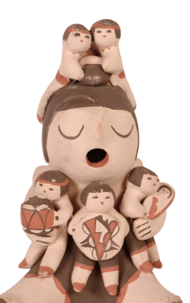 Jemez Pueblo Pottery Storyteller Doll By Marie Toya