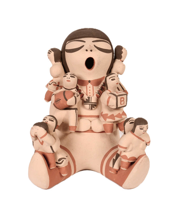Cochiti Pueblo Pottery Storyteller Doll By J. Suina Cochiti