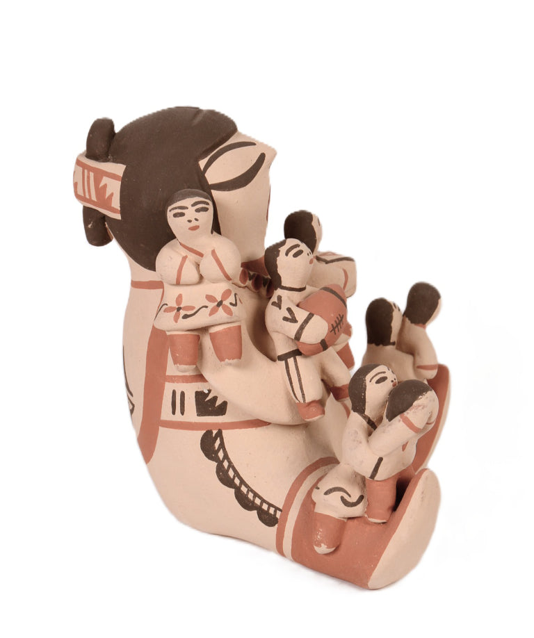 Cochiti Pueblo Pottery Storyteller Doll By J. Suina Cochiti
