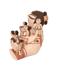 Cochiti Pueblo Pottery Storyteller Doll By J. Suina Cochiti
