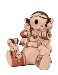 Cochiti Pueblo Pottery Storyteller Doll By J. Suina Cochiti