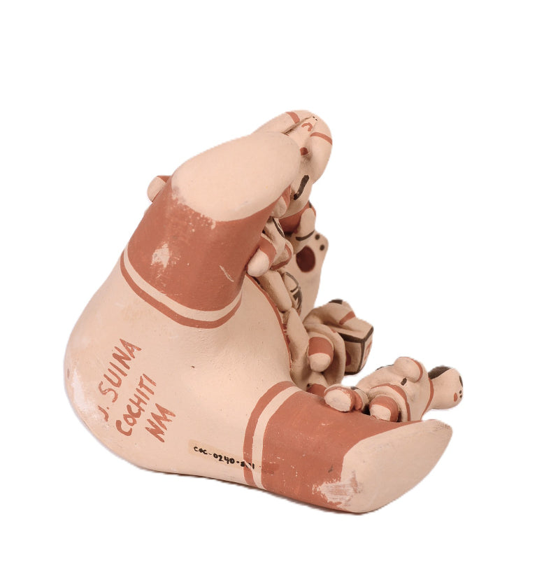 Cochiti Pueblo Pottery Storyteller Doll By J. Suina Cochiti