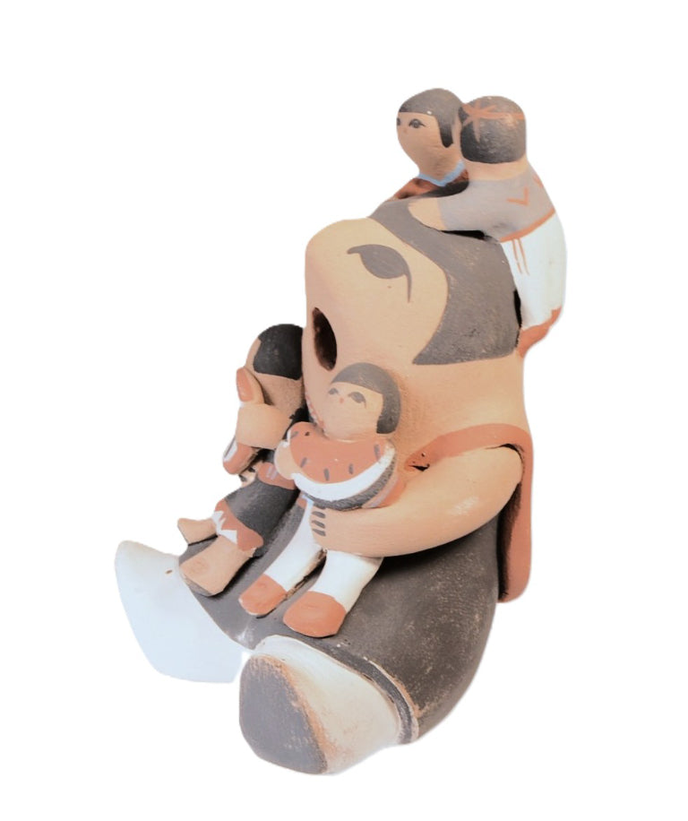Jemez Pueblo Storyteller Pottery Doll