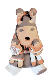 Jemez Pueblo Storyteller Pottery Doll