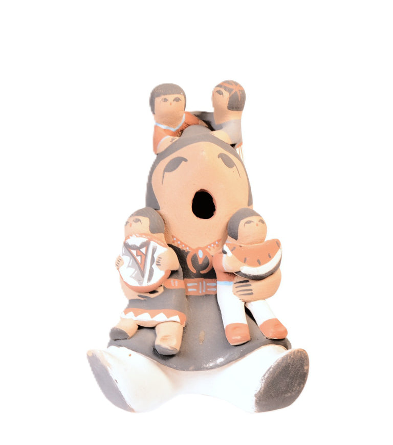 Jemez Pueblo Storyteller Pottery Doll