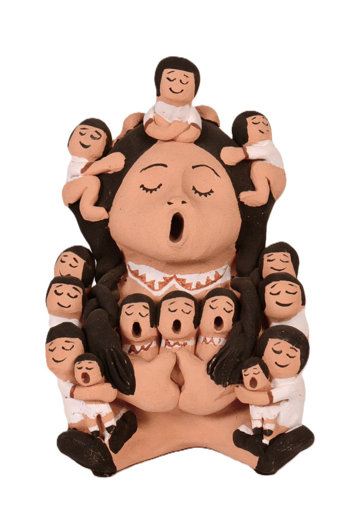 Jemez Pueblo Pottery Storyteller Doll By Ramey