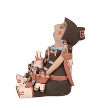 Jemez Pueblo Pottery Storyteller Doll By M. Tosa