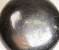 San Ildefonso Pueblo Blackware Pottery Avaynu Bowl by &nbsp;by Maria + Julian Martinez