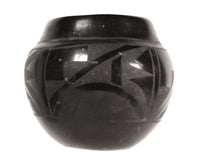 Santa Clara Pueblo Black Pottery By Cresencia