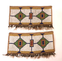 Northern Plains Sioux Beaded Armbands Set of 2
