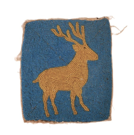 Plains Deer Beadwork
