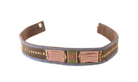 Navajo Beaded Hide Belt