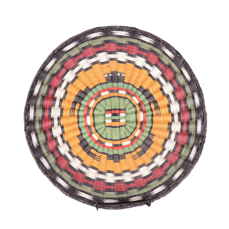Hopi Wicker Tray Basket