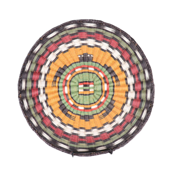 Hopi Wicker Tray Basket
