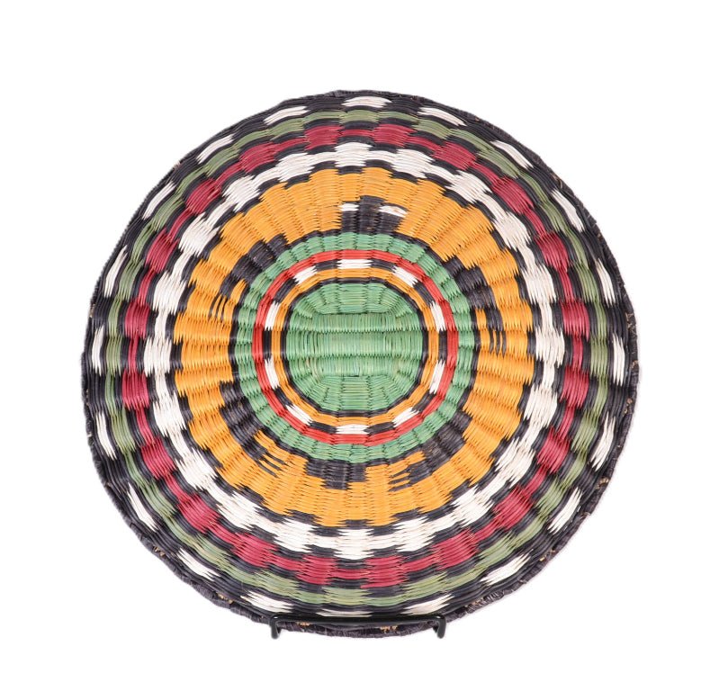 Hopi Wicker Tray Basket