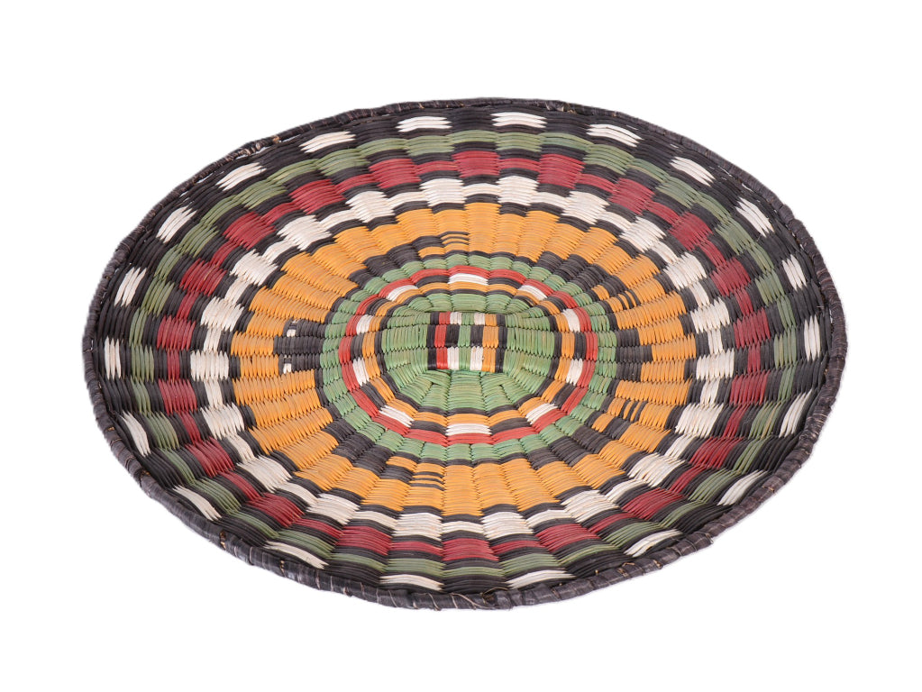 Hopi Wicker Tray Basket