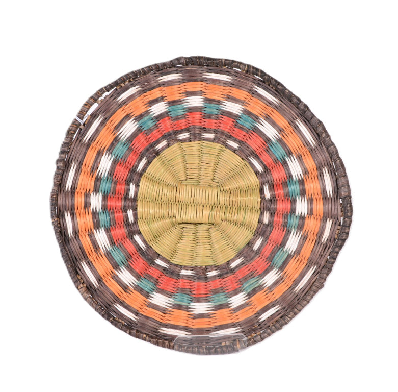 Hopi Wicker Tray Basket