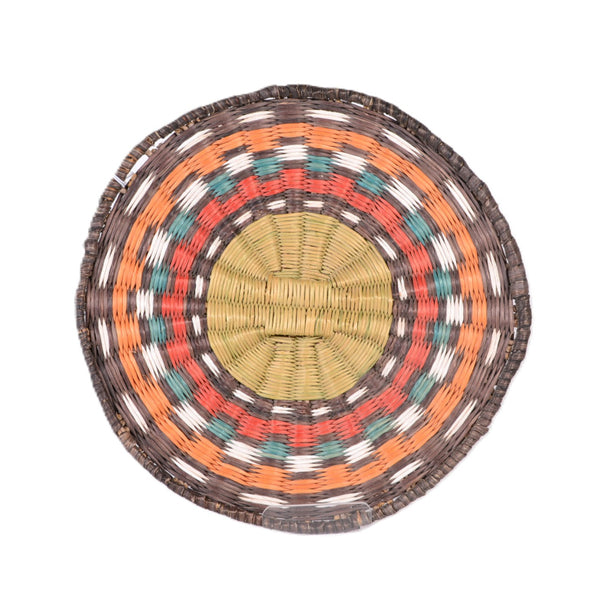 Hopi Wicker Tray Basket