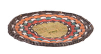 Hopi Wicker Tray Basket