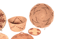 Papago Baskets with Figures Set of 6