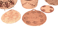 Papago Baskets with Figures Set of 6