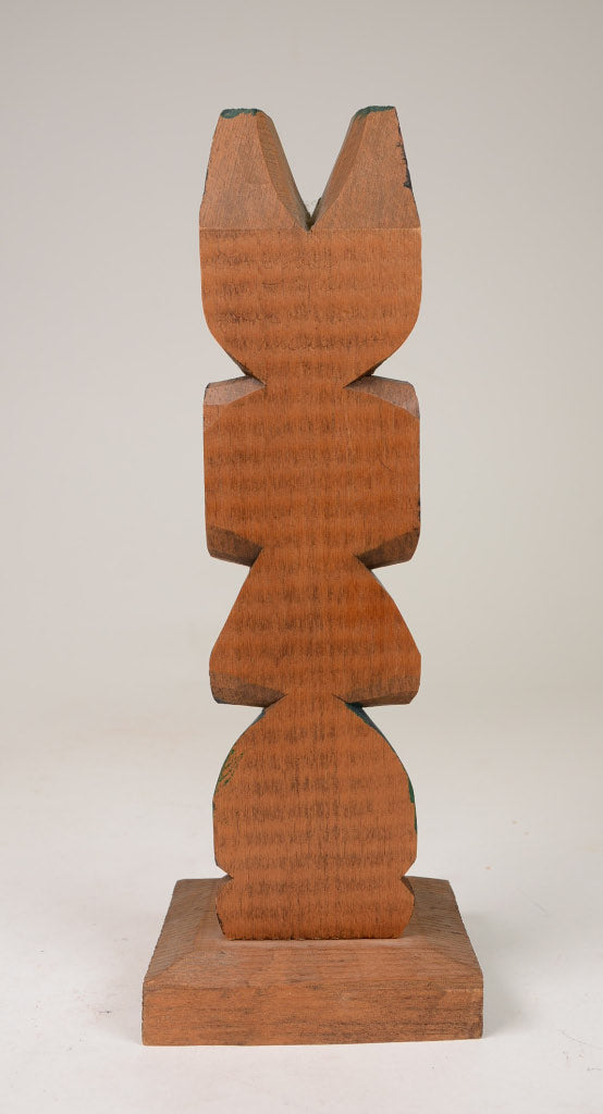 Coast Salish Model Totem Pole