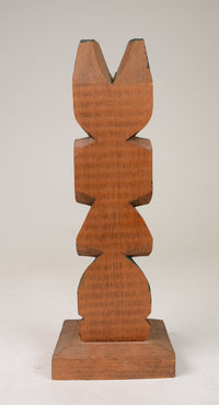 Coast Salish Model Totem Pole