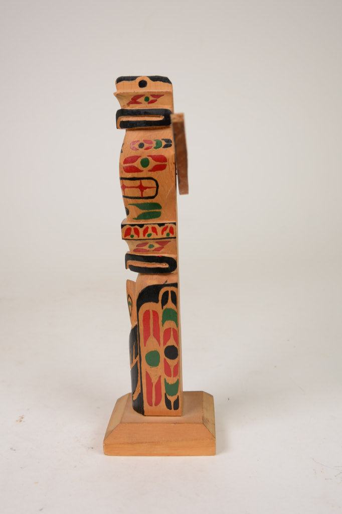 Early Salish Model Coast Salish Double Thunderbird Totem Pole