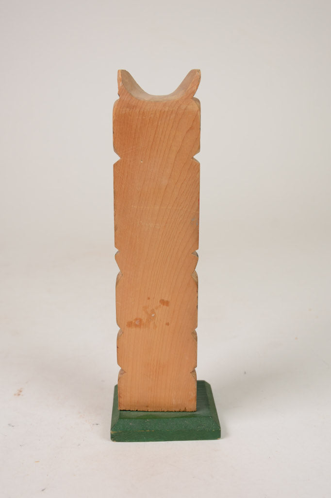 Vintage Northwest Coast Model Totem Pole