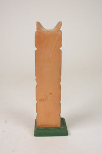 Vintage Northwest Coast Model Totem Pole