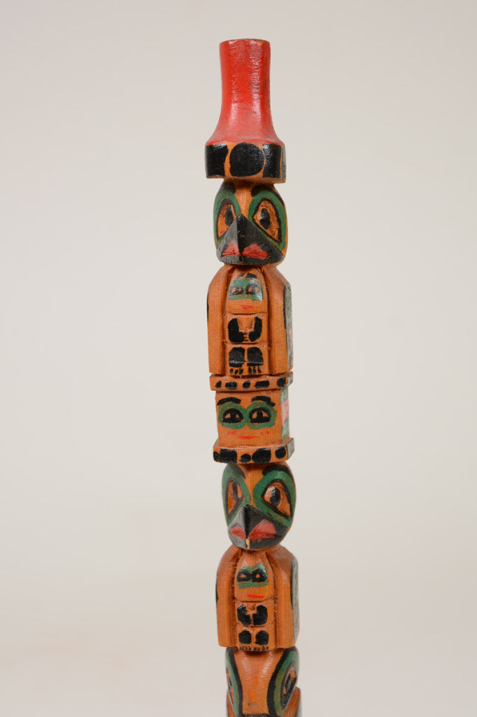 Model Tlingit Totem Pole