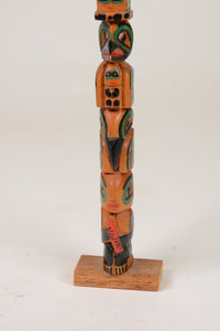 Model Tlingit Totem Pole