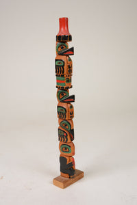 Model Tlingit Totem Pole