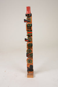 Model Tlingit Totem Pole