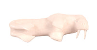 Inuit Ivory Walrus Carving By French K.