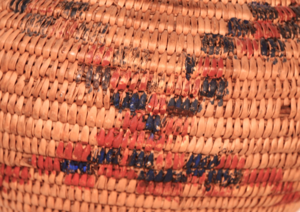 Antique Apache Jicarilla Olla Basket