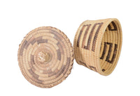 Antique Papago Lidded Basket