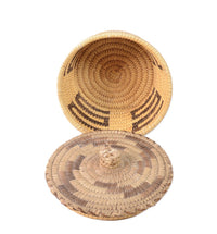 Antique Papago Lidded Basket