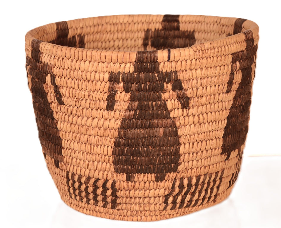 Antique Papago Pictorial Basket