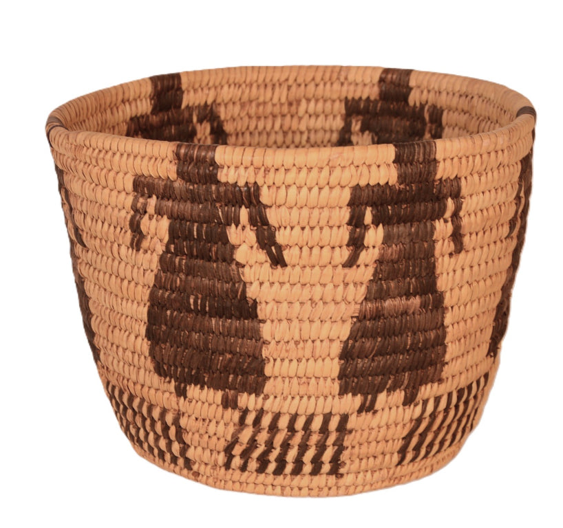 Antique Papago Pictorial Basket