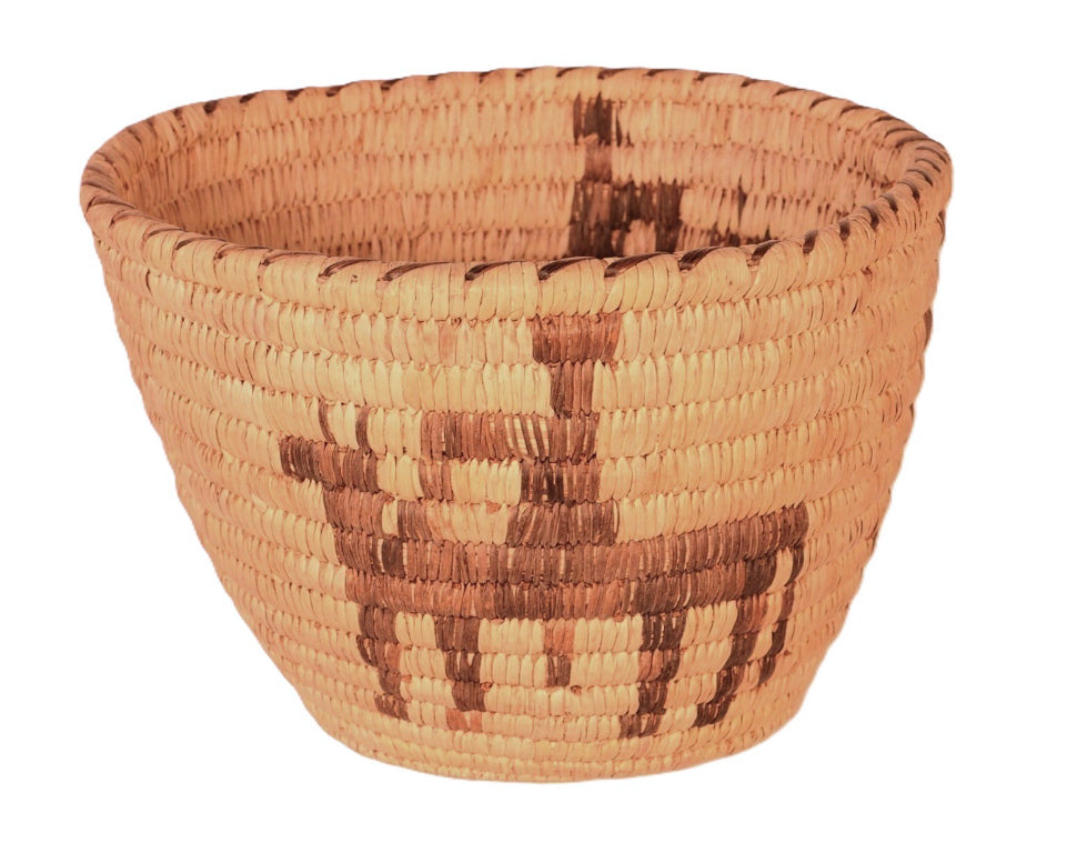 Antique Papago Pictorial Basket