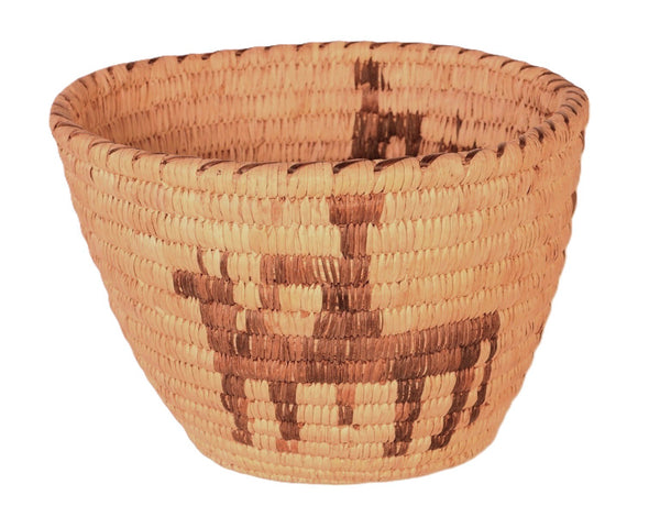 Antique Papago Pictorial Basket