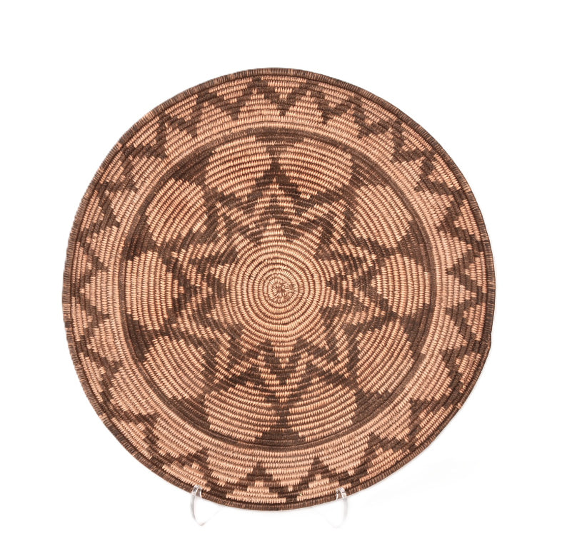 Antique Apache Tray Basket